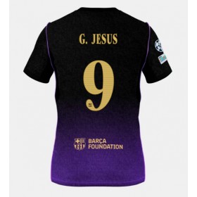 Pánské fotbalový oblečení Barcelona Gabriel Jesus #9 Venkovní košile 2026-27 Krátkým Rukávem